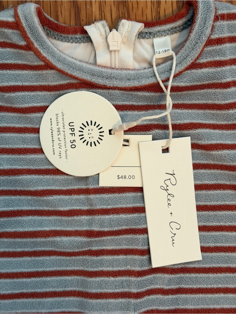 NWT Rylee + Cru Shorty One Piece - Picture 3 of 5